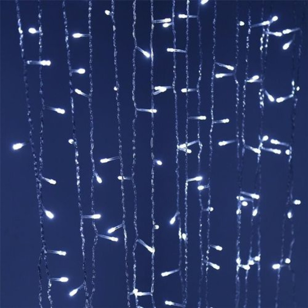 LED lysgardin, lysnet 3m x 3m feelysslysgardin 300 LED'er