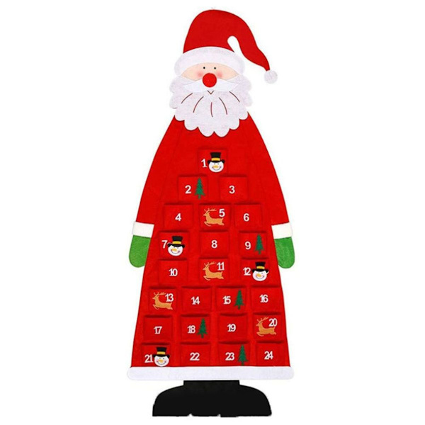 Filtet Julekalender, Væghængt Julemandskalender KLB