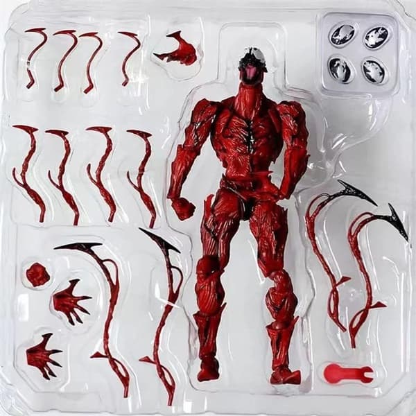 Venom Actionfigur - Venom Legends Series Samlarobjekt 7\" Carnage Actionfigur KLB