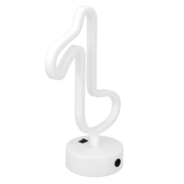 Desktop Neon Lys Unik Musik Note Natlampe til Hjem KLB