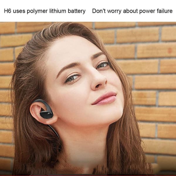 Bluetooth-hodetelefoner Svettebestandige Bluetooth Svart