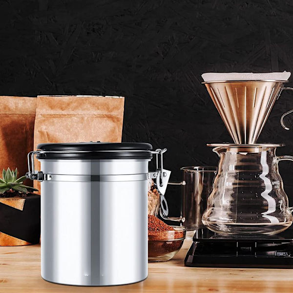 Beaspire Kaffeboks, Kaffeboks, Lufttett, Kaffeboks, Rustfritt