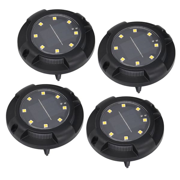 sett med solgulvlamper, 5W, sidebelysning, fargerik gradient KLB
