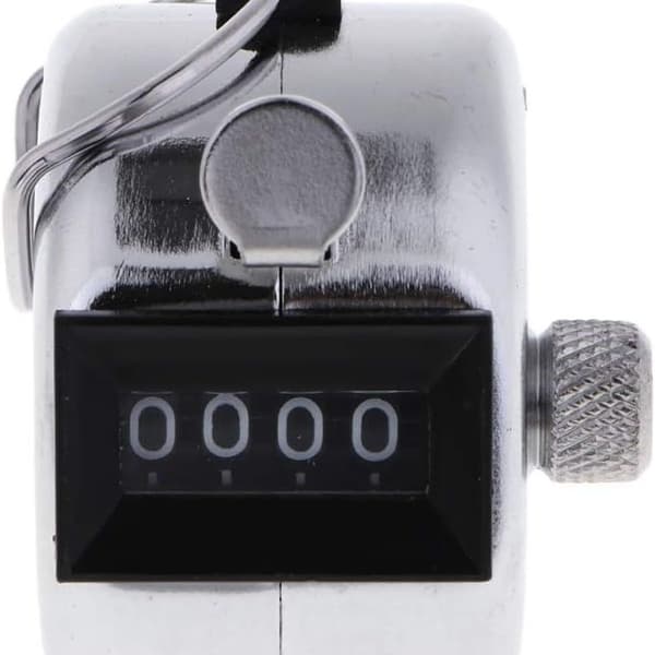 Fenteer håndtælling, digital nummer tæller clicker mekanisk KLB