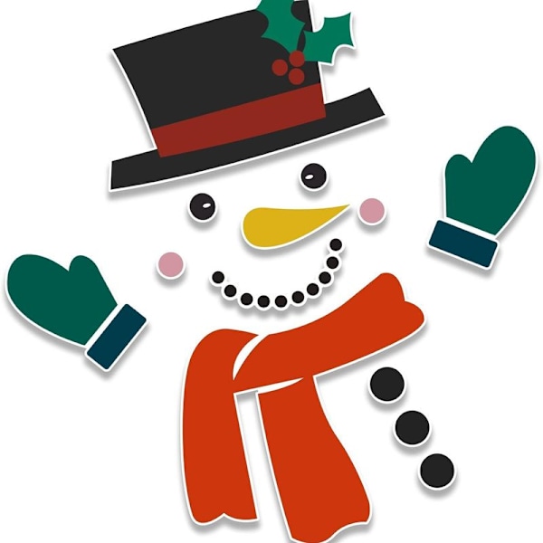 Juldörrsdekorationer - Jultomte Julmagneter