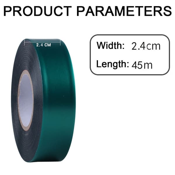 2-pack stretchiga slipsband, återanvändbara trädgårdsväxtband, gröna