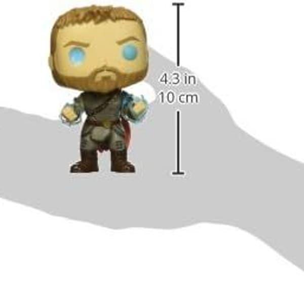 Marvel: Thor Ragnarok Thor med Odins kraft samlefigur KLB