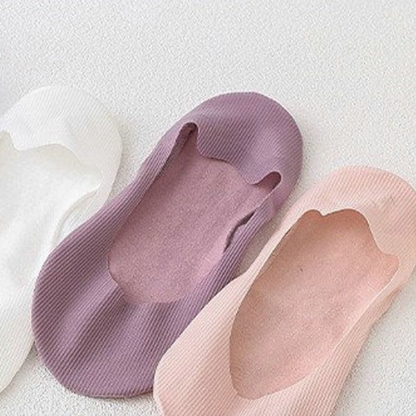 Tunn bomulls-nylon strumpor, dold rosa - hudfärgade strumpor + dagskift KLB