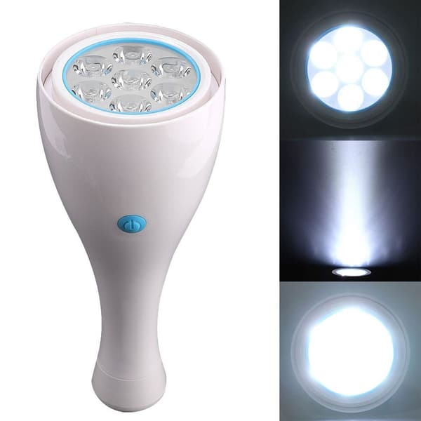 USB-opladning, 7 LED-lommelygte, vandtæt arbejdslampe KLB