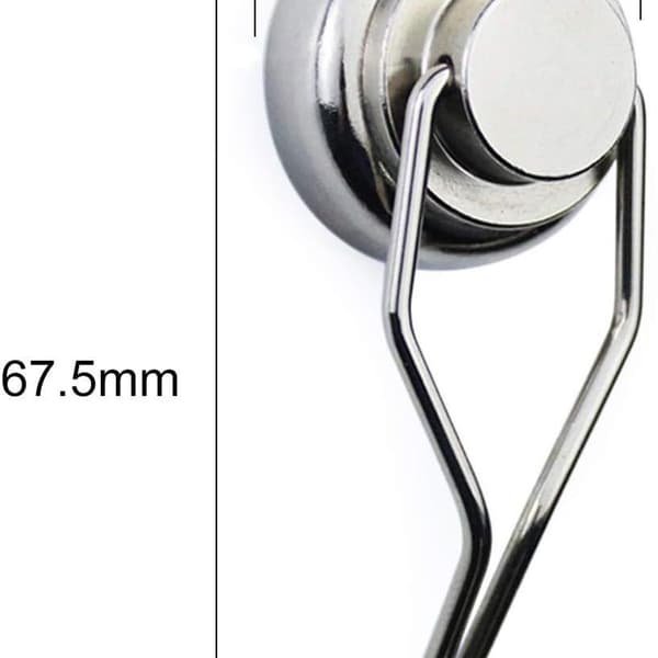 Svingbar magnetisk krok Nylig forbedret 60lb (10).