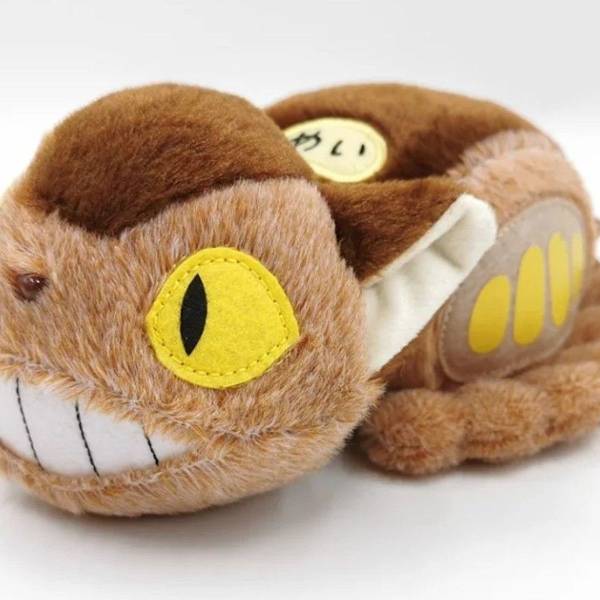 Min granne Totoro kattbuss plyschleksak Anime plyschfigur Plyschleksak Anime 16 cm NY! KLB