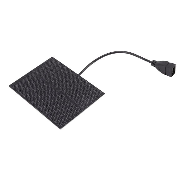 Solpanel 5W 5V, liten storlek, lätt vikt, miljövänlig KLB