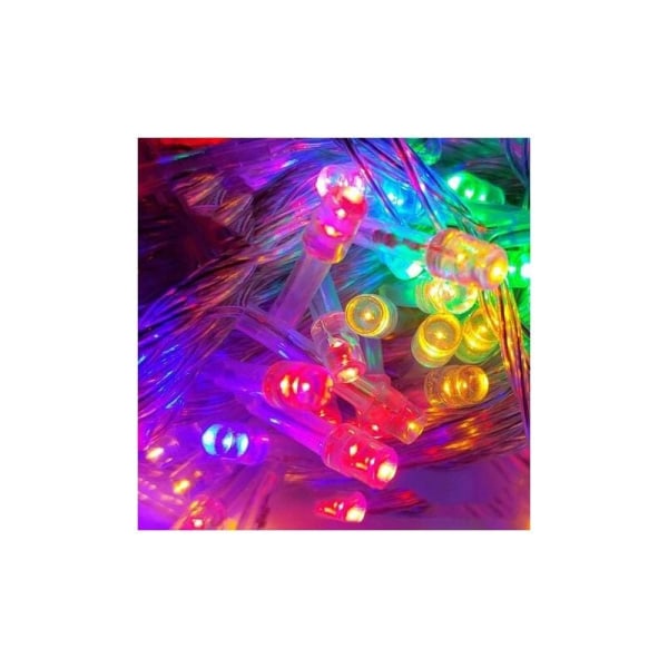 100M 800 LED Fe-lys Karneval Bryllup Udendørs Indendørs Havebelysning, Fe-lys til Juletræ Dekoration Gazebo Girlande, Farverige KLB