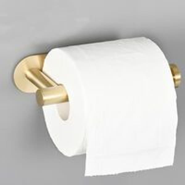 Vægmonteret toiletpapirholder til hjemmet, guld