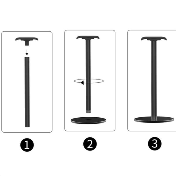 Ny Bee Fuld Aluminium Legering Hovedtelefon Stativ Headset Holder