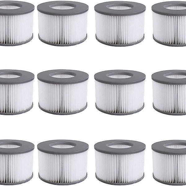 Swimming Mscomft 4-pak erstatningsfilter til MSPA boblebadfilter - filterpatron KLB