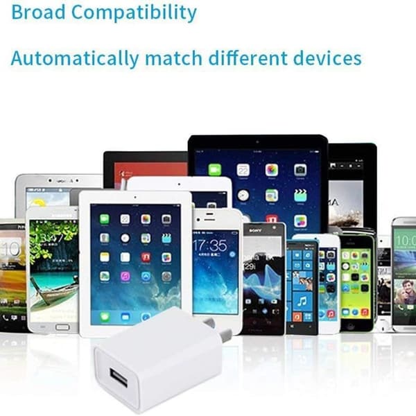 USB vægoplader 2-pak - Hurtigopladeradapter