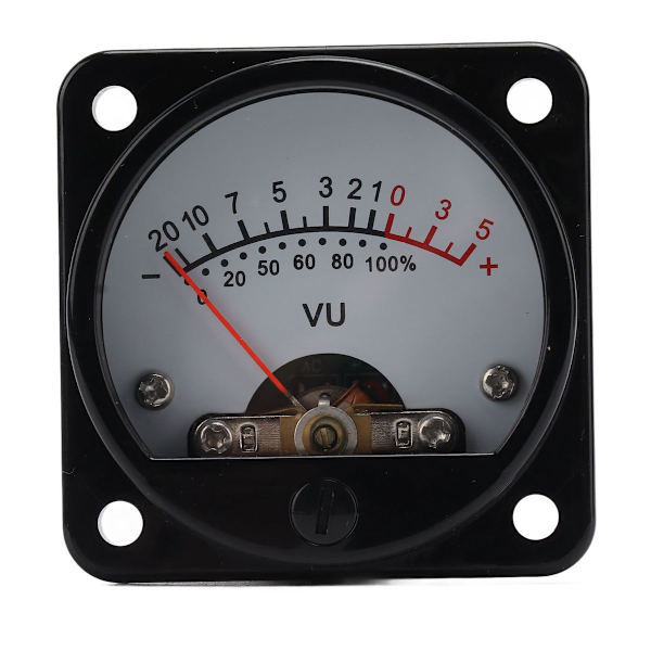 VU-panelmeter, profesjonelt VU-meter, lydnivåforsterker KLB