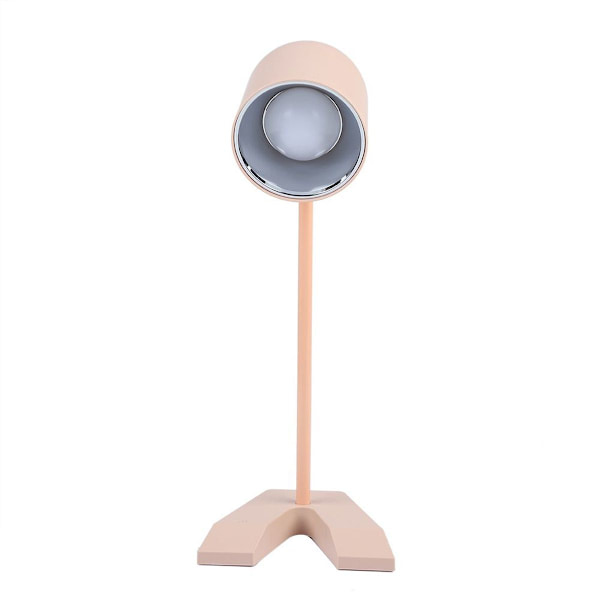 USB-ladattava LED-pöytälamppu silmäsuojalla (vaaleanpunainen) KLB