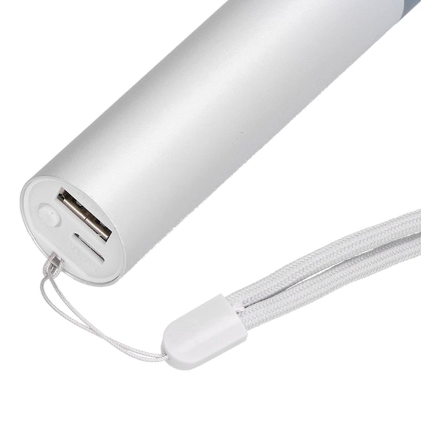 LED ficklampa uppladdningsbar bärbar USB ficklampa KLB