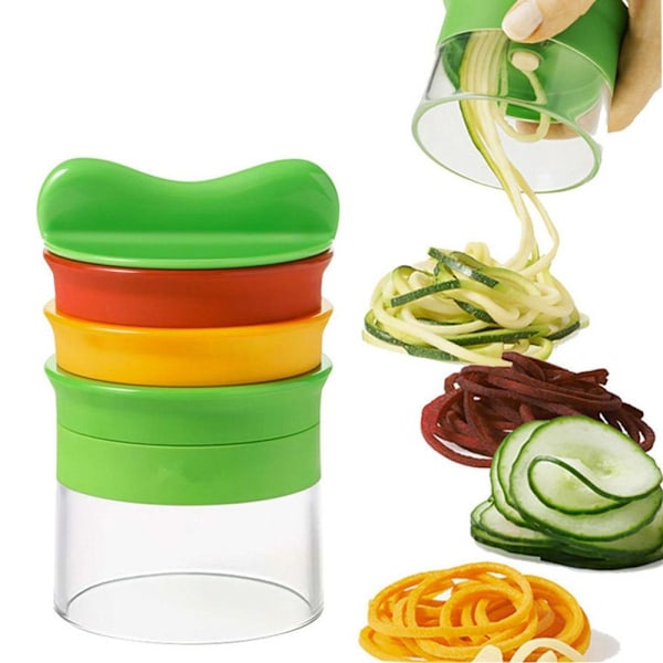 fabquality 3-bladig spiral skärare hand för grönsaksspaghetti potatis - med KLB