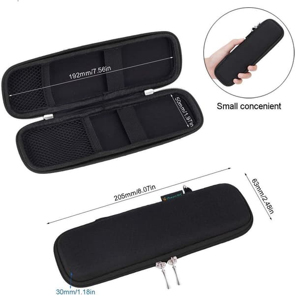 Apple Pencil Etui - Hårdt Etui til Apple Pencil, Sort Blyant Etui