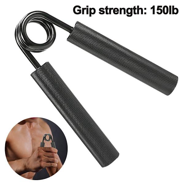 Metallinen käden vahvistin, musta, 150 lbs