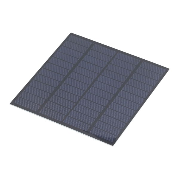 Mini polykrystallinsk solcellepanel 12V 3W liten cellemodul KLB