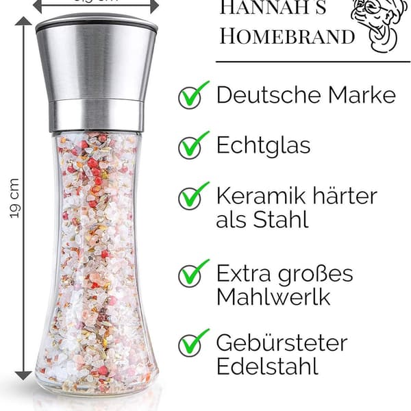Salt- och pepparkvarnar, kvarnar-moderna salt- och pepparkvarnar