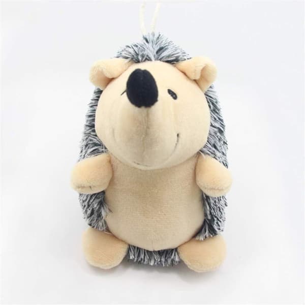 2-pack pipande plysch igelkott hund leksaker KLB