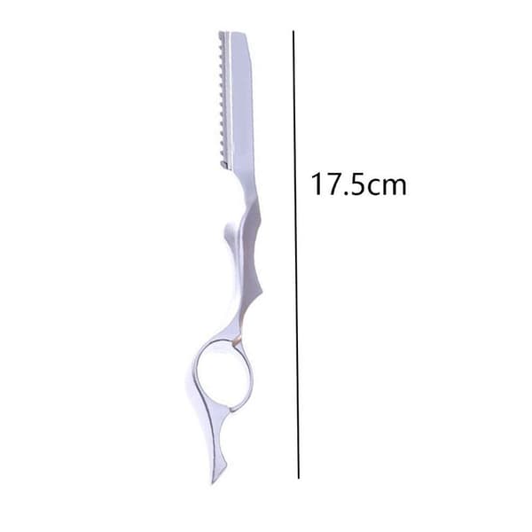 Udtynding af hår Razor Feather Styling Hair Styling Razor Silver