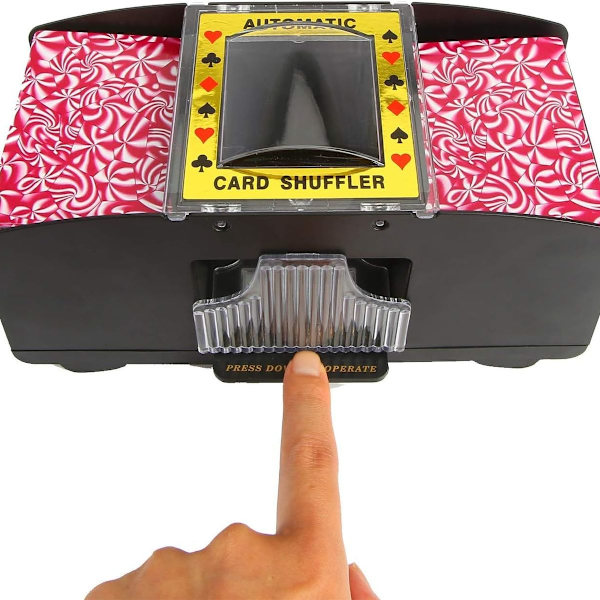 Elektrisk kortshuffler, 2 däck automatisk kortshuffler KLB