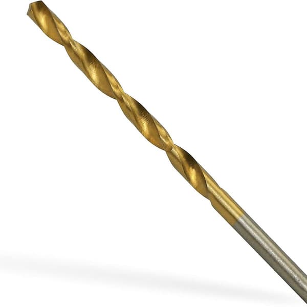 Pakke med 60 Twist Bits Mikro Bits Metal HSS Bits Sæt Værktøjer Titanium Bits