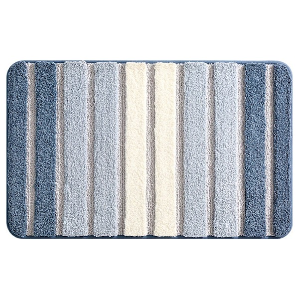 Mjuk mikrofiberbadmatta absorberande badrumsmatta 40x60cm halkfri duschmatta maskintvättbar bad golvmatta för badkar toalett kök-Meter KLB