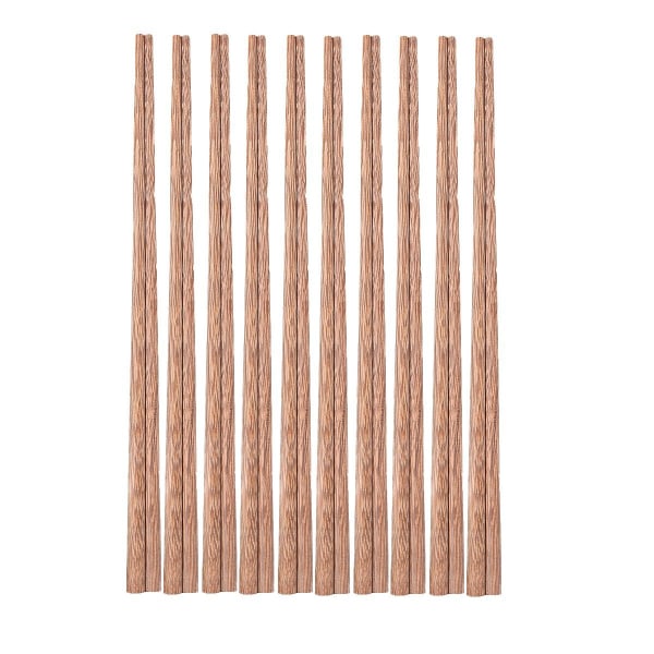 Gjenbrukbare trespisepinner 10 par trespisepinner for