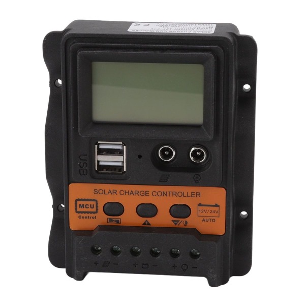 12V 24V Kaksi USB-aurinkolaturin ohjain PWM-aurinkokenno KLB