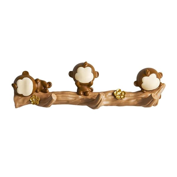 Resin Monkey Dørkrog Frakke Hat Krog