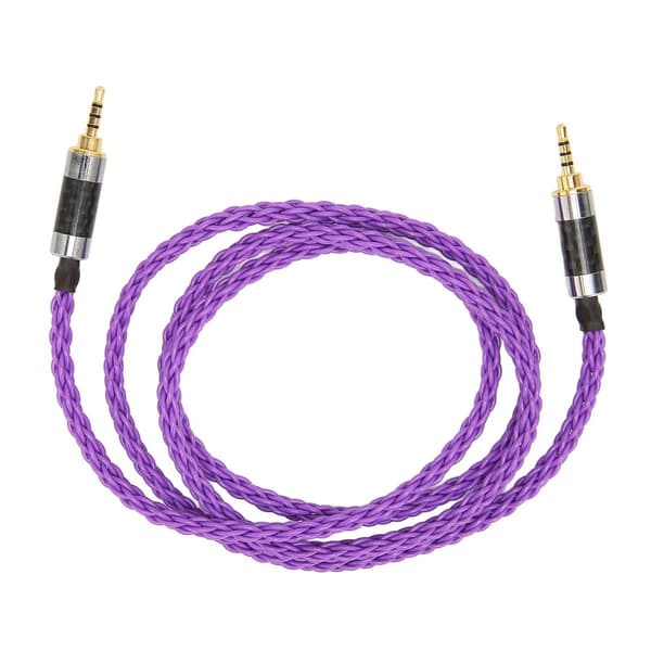 2,5 mm til 2,5 mm hovedtelefonkabel, 8-core robust 2,5 mm Aux-kabel KLB