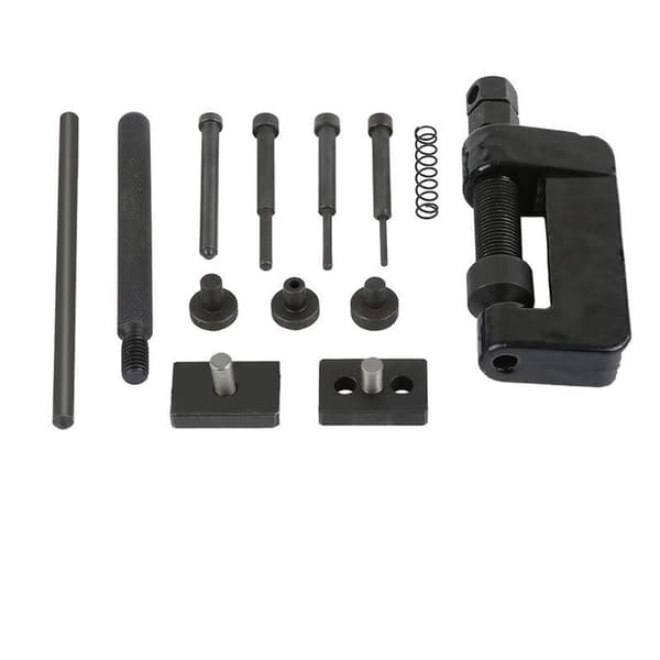 Niittisarja moottoripyörän ketjun ajelehtimiseen