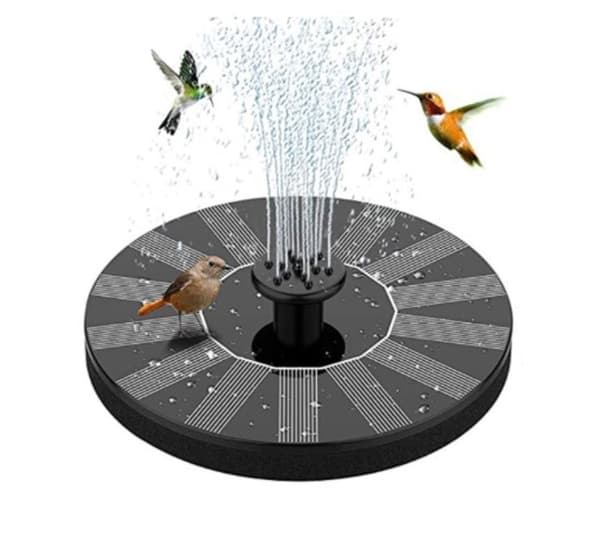 Solcellefontene, solcelledamppumpe med solvannpumpe, flytende solcelle