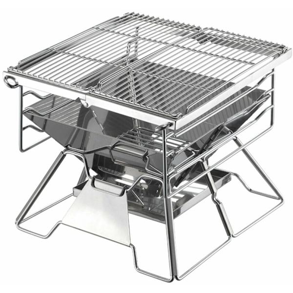 Grillmåtte i rustfrit stål til grill, ovn, kebabnet, grillplade B KLB