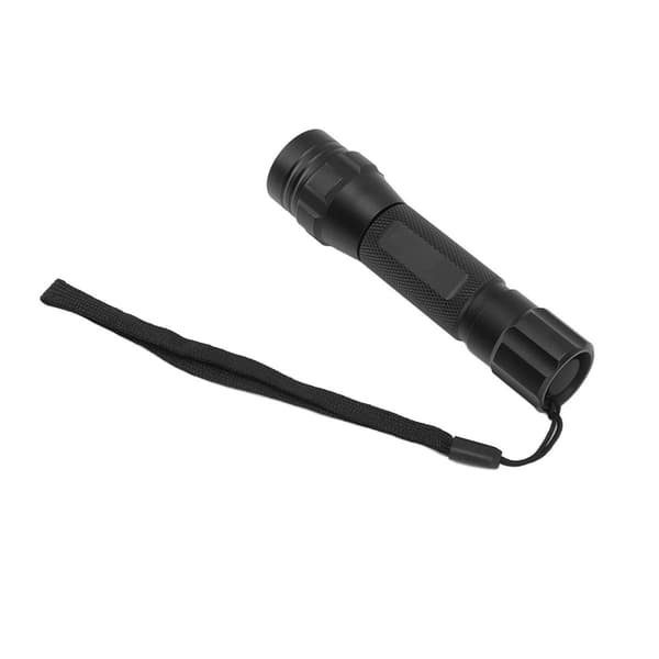 Vihreä LED-taskulamppu Zoomable Kannettava Yksitila KLB