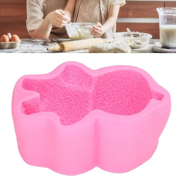 2-pack silikonform för nallebjörnar