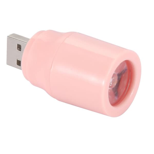5V 1W langtidsholdbar mini USB LED-lampe i plast til studie KLB
