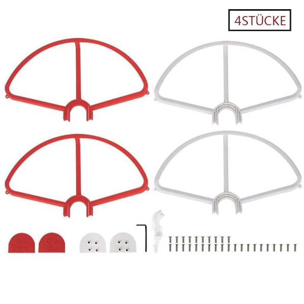 Pakke med 4 propelbeskyttere til DJI Phantom 3 Standard, Advanced og Professional