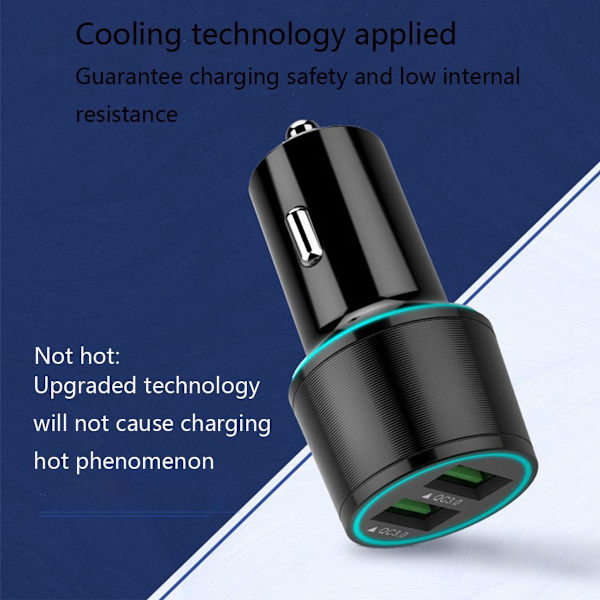 Nopea USB-C-autonlaturi, yhteensopiva Samsung Galaxy KLB:n kanssa