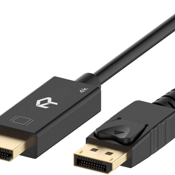 4K 1080P Displayport til HDMI Konvertering Kabel HD Dp til HDMI