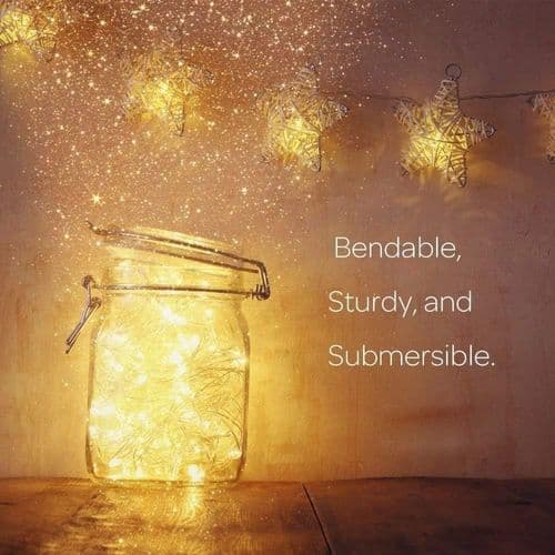 LED-slingljus 10ft/3m 30 LED Firefly-slingljus