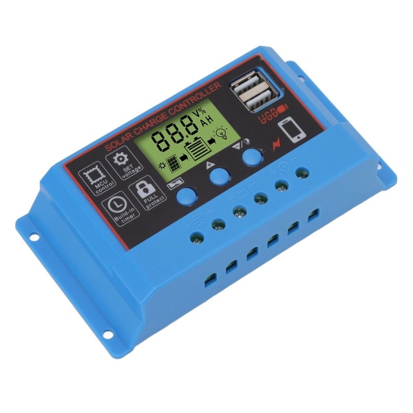 12V 24V solcelleladeregulator LCD-display solpanel KLB