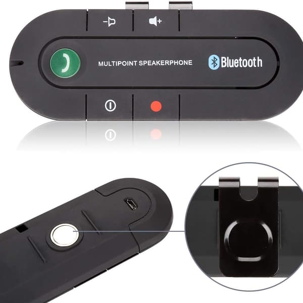 Bil håndfri system Bluetooth solskærm håndfri bil kit